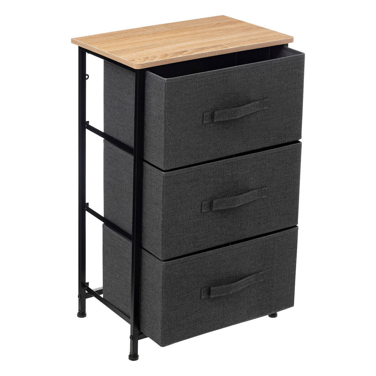 REGAL Tissa 45/30/73 cm - Anthrazit, Textil (30/73/45cm)