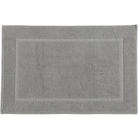 BADEMATTEN PEARL KIESEL - 85 - Grau, Textil (60/90cm) - Rhomtuft