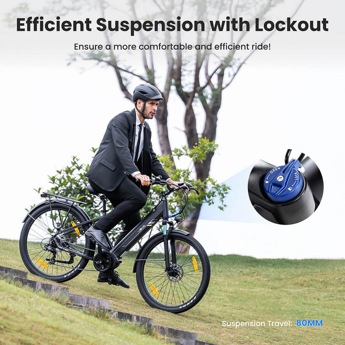 E-BIKE Touroll Urbano 3 – Leistungsstarker Mittelmotor für mühelose Fahrten - Grau, Metall (78cm) - Touroll
