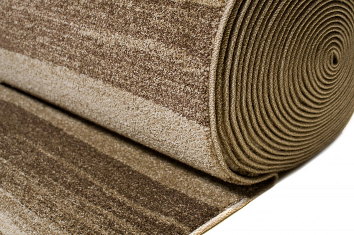 LÄUFER SARI Taupe 70/100 cm - Taupe, Textil (70/100cm) - Tapiso