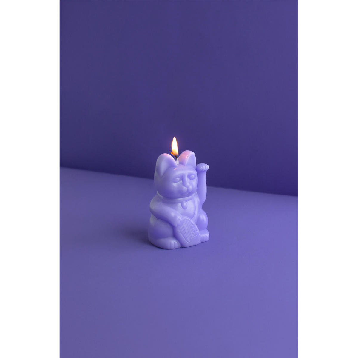 FIGURENKERZE Lucky Candles Lilac, Paraffinwachs, Lila, 11.5 cm - Lila, Paraffin (8/11.5/9.5cm) - Donkey Products