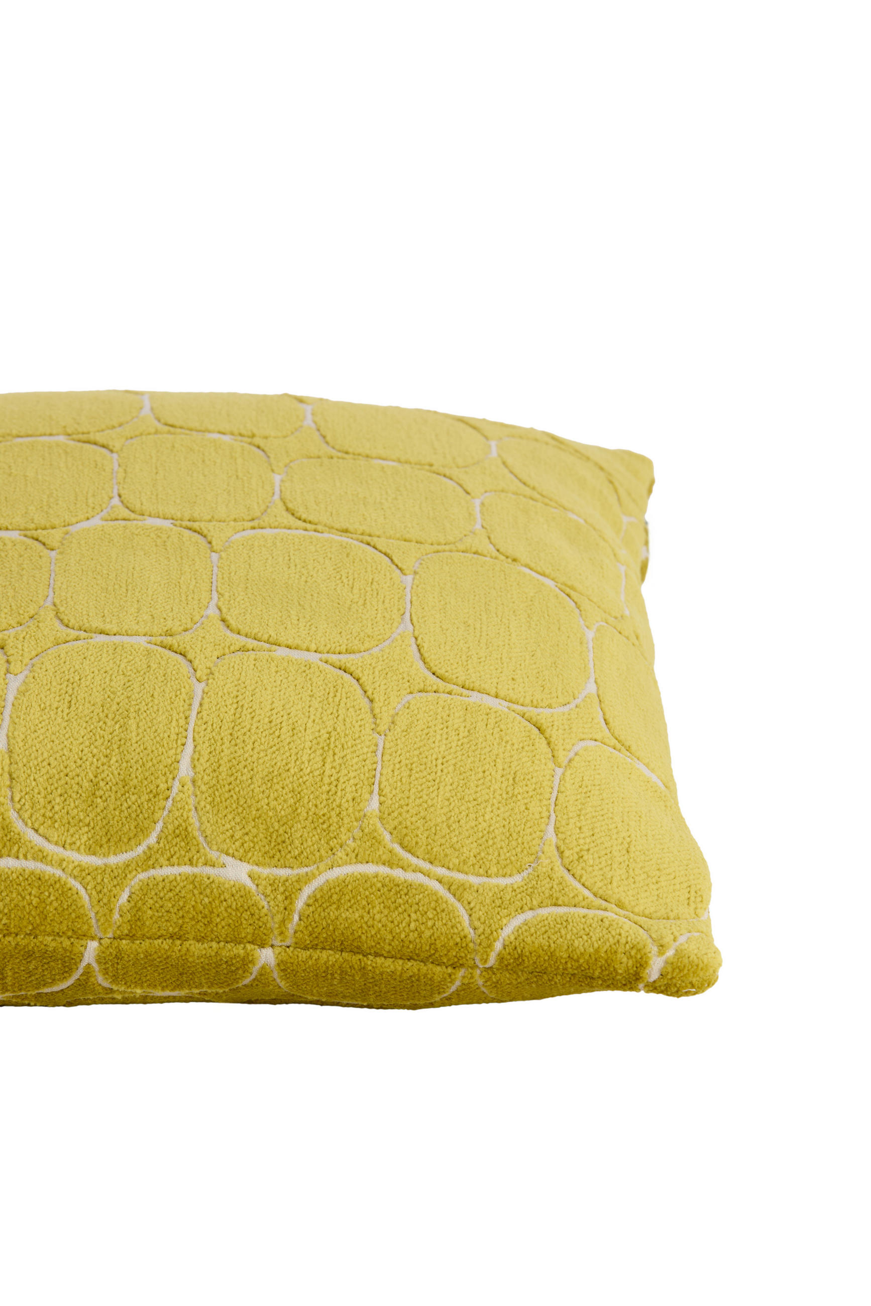 DEKOKISSEN Dothan Grün 45/45/10 cm - Grün, Textil (45/45cm) - Light & Living