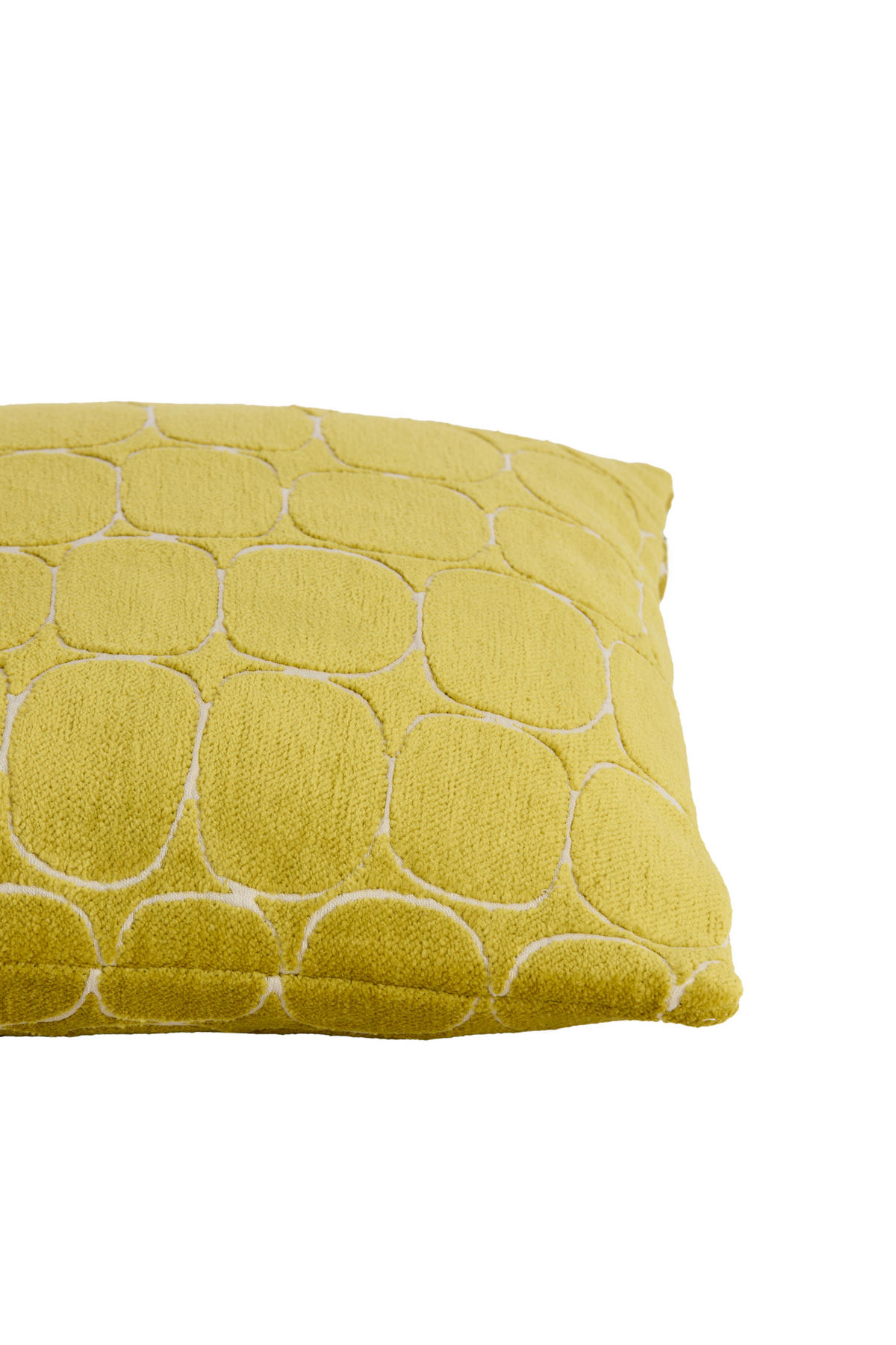 DEKOKISSEN Dothan Grün 45/45/10 cm - Grün, Textil (45/45cm) - Light & Living