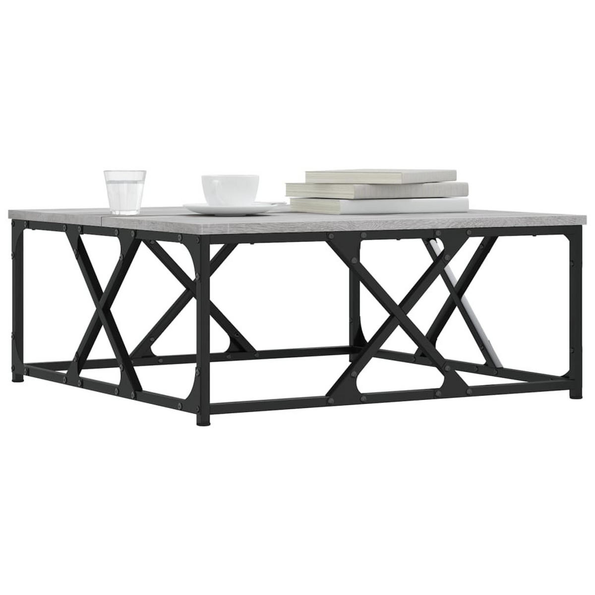 COUCHTISCH Grau Sonoma 70x70x30 cm Holzwerkstoff - Grau, Holzwerkstoff (70/70/30cm) - furnicato