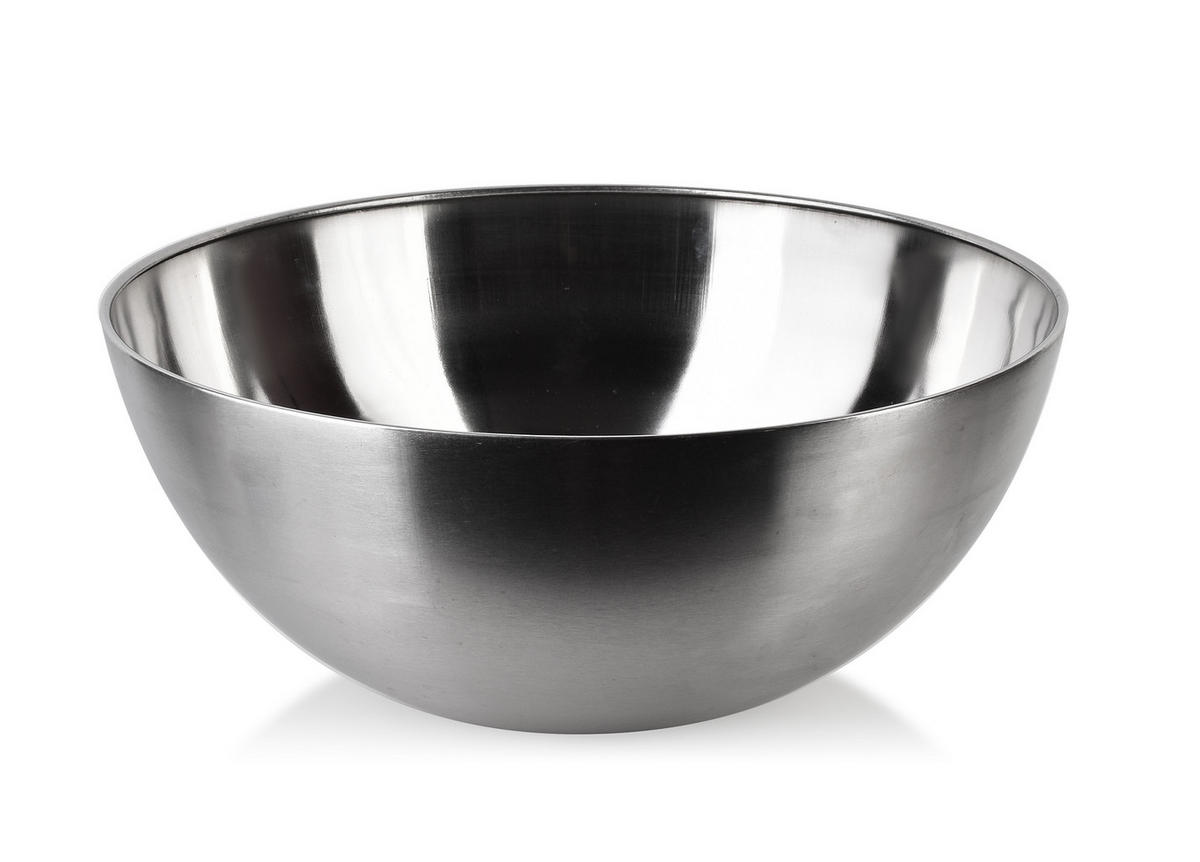 SCHÜSSEL Basic Kitchen Silber 29/29/13 cm Metall - Silberfarben, Metall (29cm) - Mondex