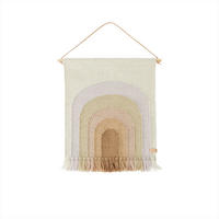MINI DEKO-WANDTEPPICH Follow The Rainbow 69 cm - Multicolor, Textil (1/55cm) - OYOY Living Design