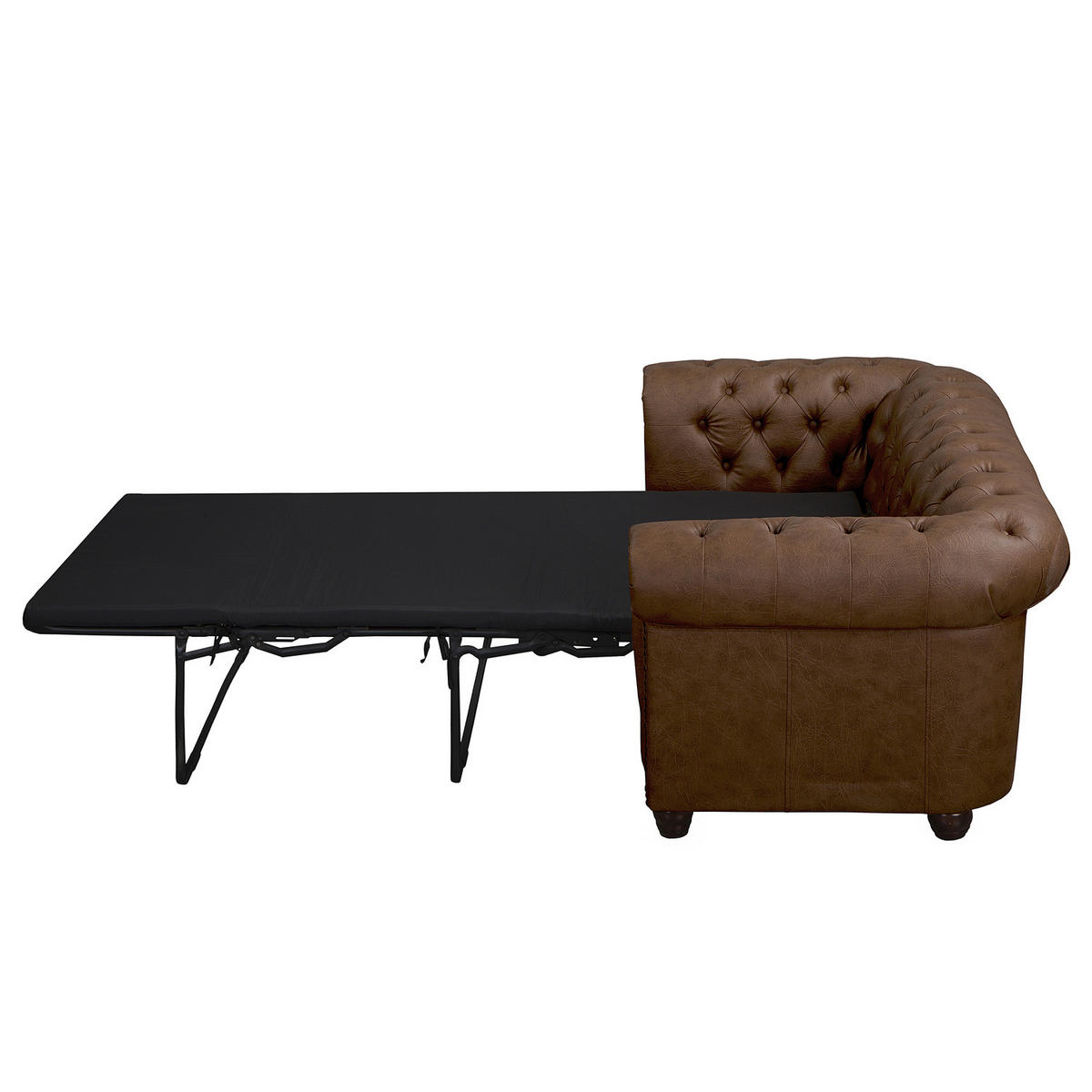 2-SITZER SOFA - Buchefarben/Braun, Kunststoff/Buchenholz (148/72/86cm) - home24