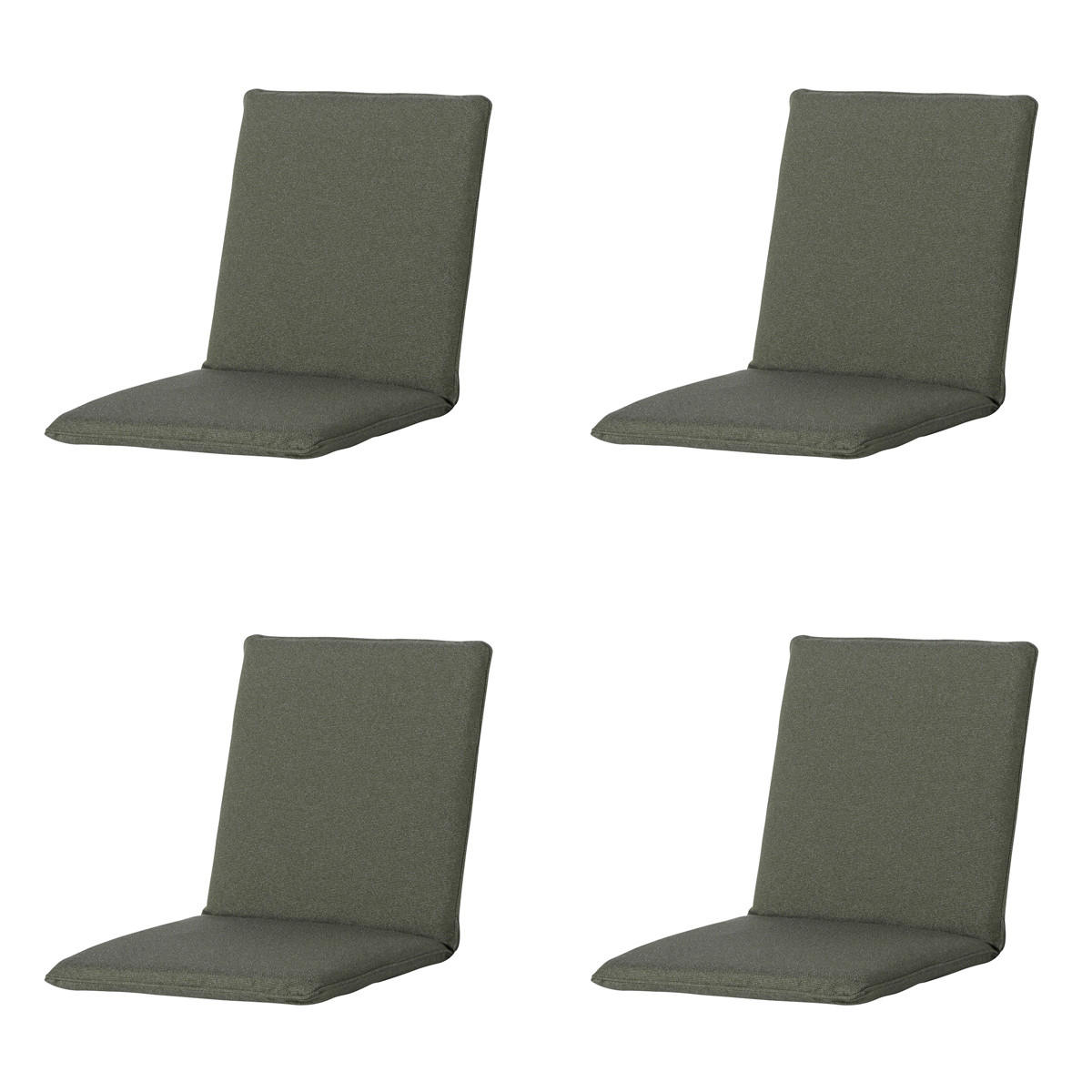 GARTENSTUHLKISSEN Manchester 97/49 cm 4er-Set - Grün, Textil (49/6/97cm) - Madison