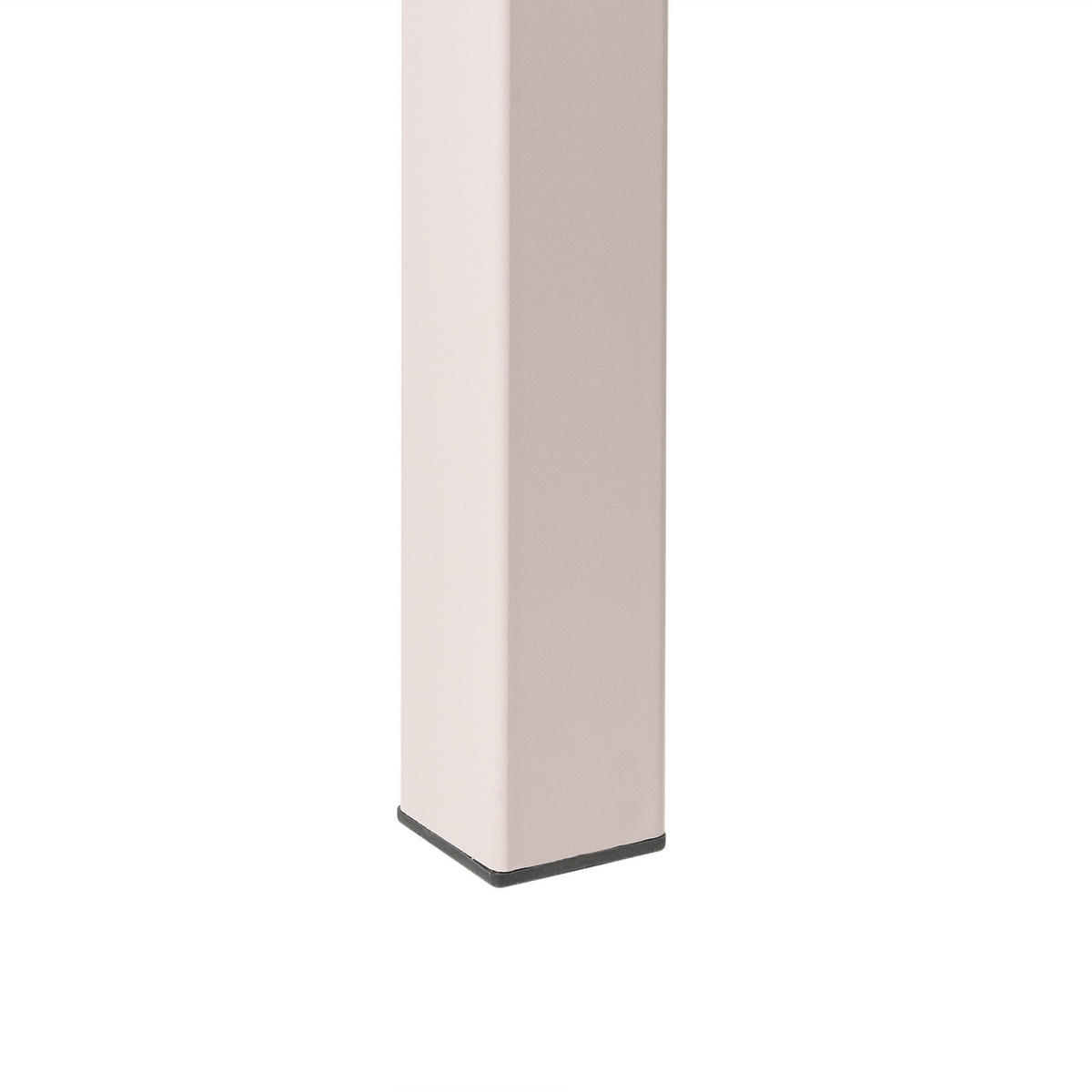 GARTENTISCH 81/84 cm Beige Bartica - Beige, Kunststoff (81/84/77cm) - Beliani