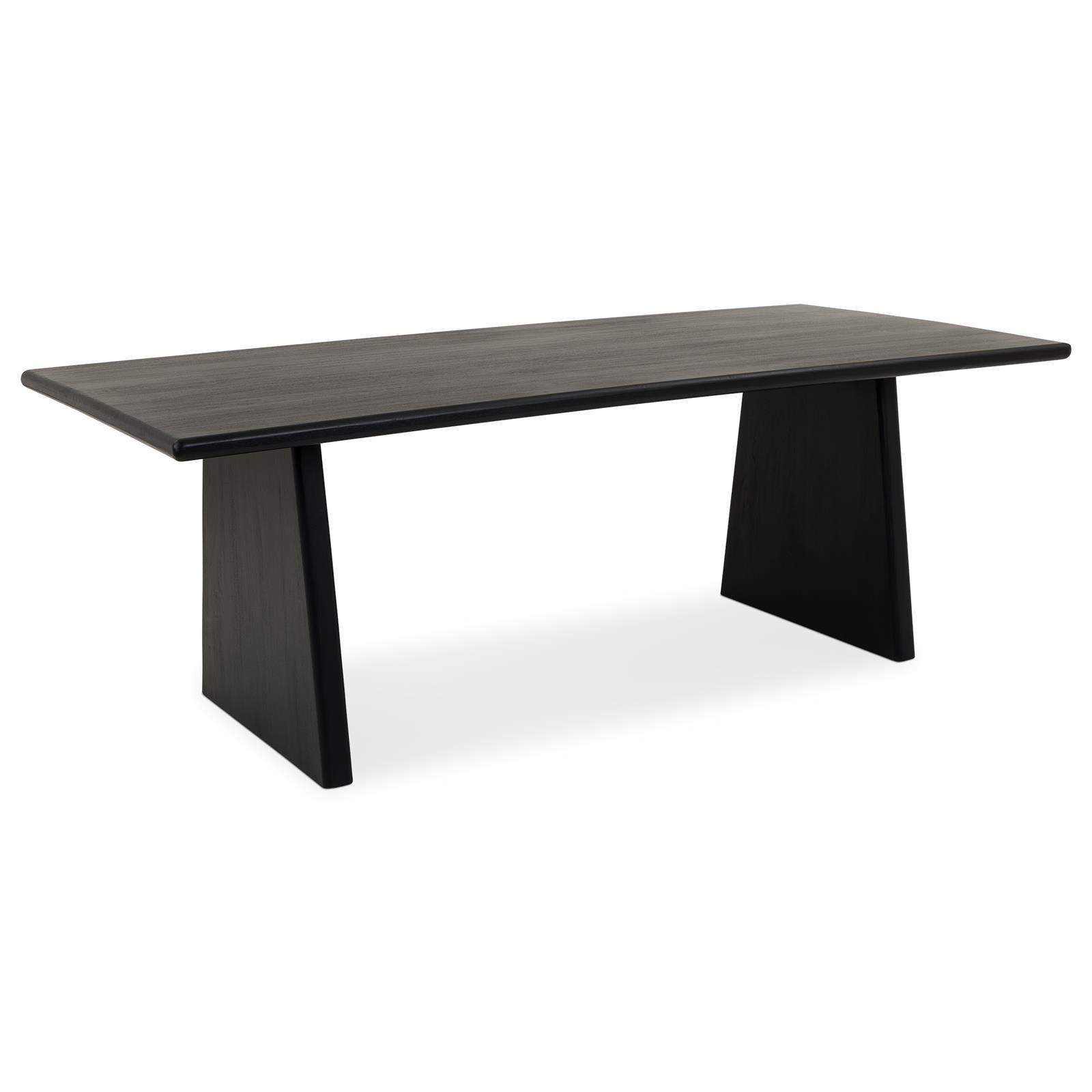 ESSTISCH GOA schwarz - Schwarz, Holz (100/220/77cm) - IDIMEX