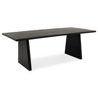 ESSTISCH GOA schwarz - Schwarz, Holz (100/220/77cm) - IDIMEX