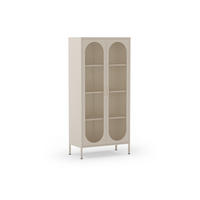 SCHRANK Diora Beige 80/40/170 cm - Beige, Metall (40/170/80cm) - Drawer