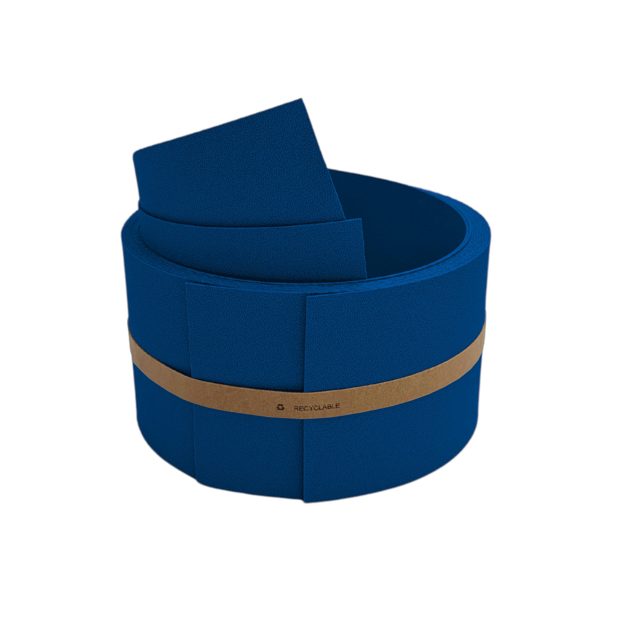 SICHTSCHUTZSTREIFEN Premium Halbe Set Einzelstreifen Enzianblau 2,55m - Blau, Kunststoff (255/9.5cm) - ZAUN|ZU