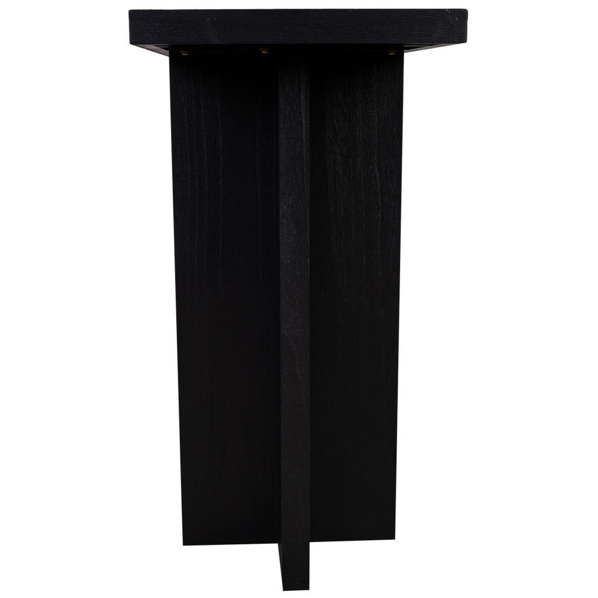 FLURTISCH aus Holz, schwarz, 120x40x81 - Schwarz, Holz (40/120/81cm) - Wanderlust