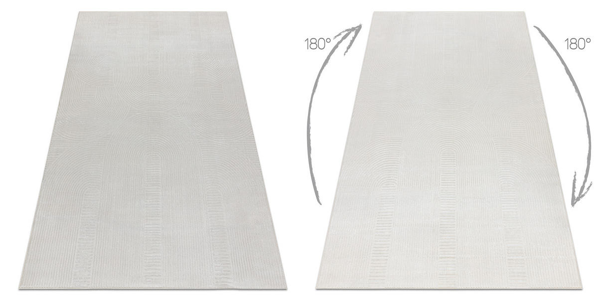 TEPPICH Balance 120/170 cm - Creme, Textil (120/170cm) - rugsX