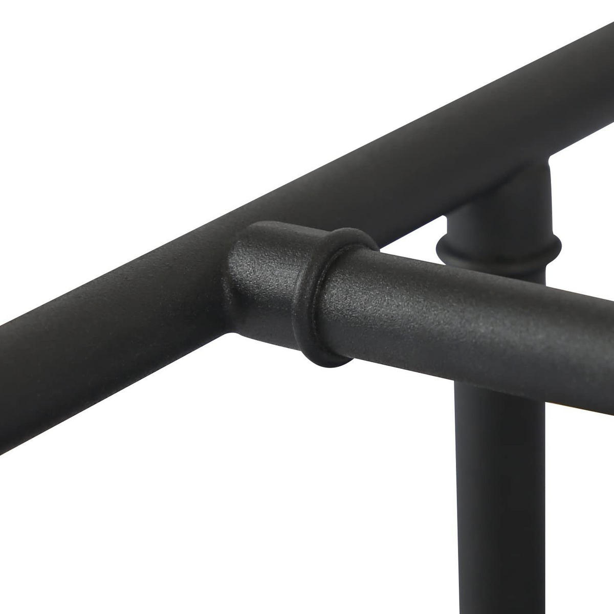 DECKENLEUCHTE Klytht 36/14.5/68 cm - Schwarz, Metall (68/36/14.5cm) - ZMH