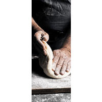 GLASBILD 30x80 cm Küche modern dunkel - Beige, Glas (30/80cm) - artissimo