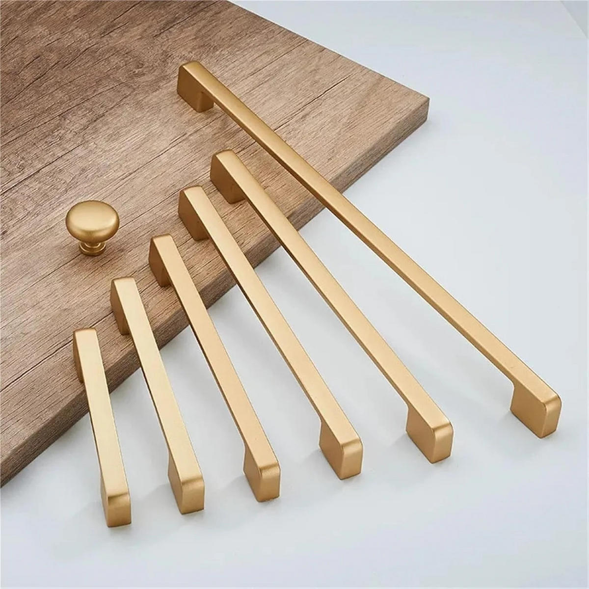 MÖBELGRIFF Gold 10er-Set 96 mm - Goldfarben, Metall (1.2/2.3/10.5cm)