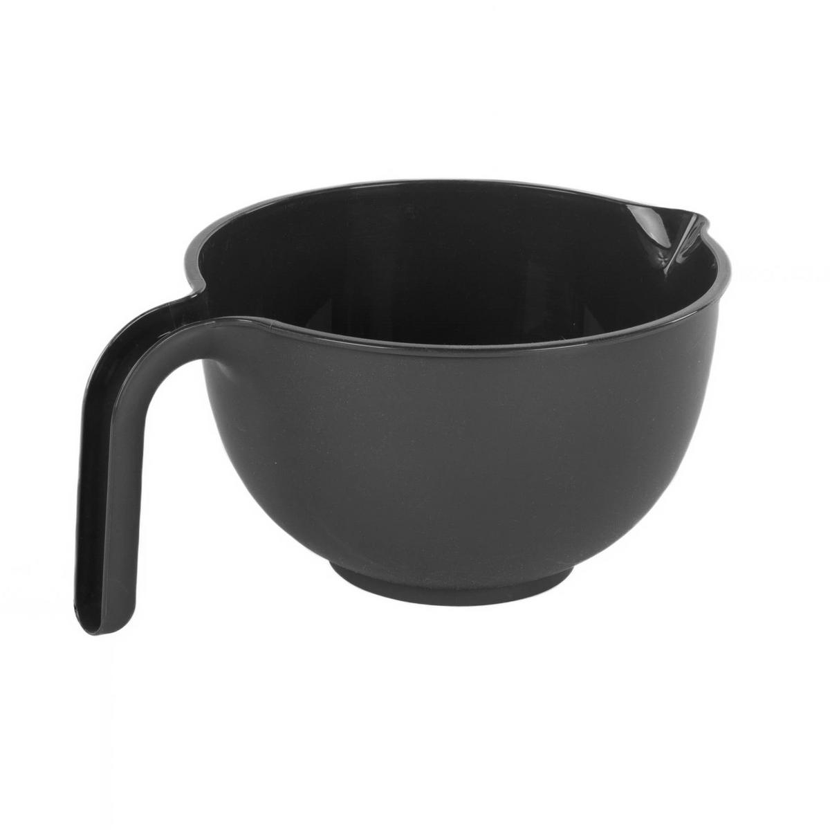 SCHÜSSEL mit Griff 1,5 l - Grau, Kunststoff (19cm)