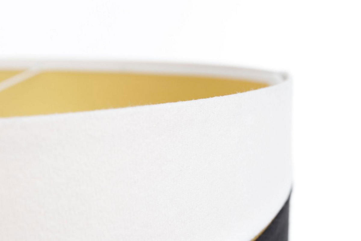 HÄNGELEUCHTE Schwarz 50/25 cm - Schwarz/Weiß, Kunststoff (50/0.4/25cm) - ONZENO
