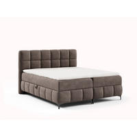 BOXBETT Sophie In Salvador - Mokka, Holzwerkstoff/Textil (120/200cm) - Fun Möbel