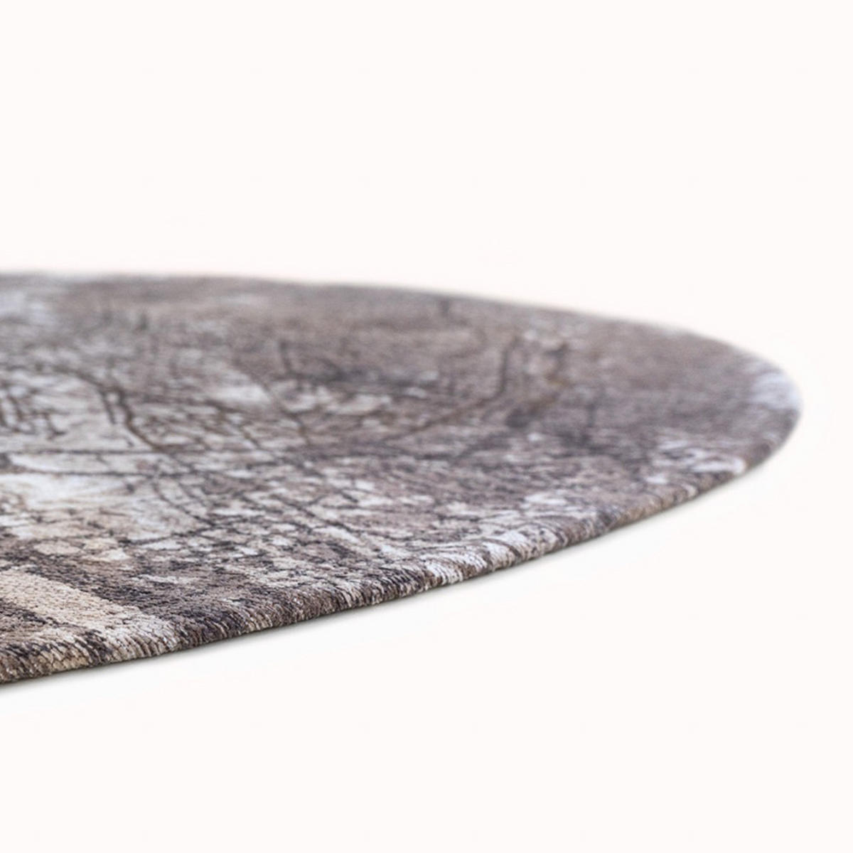 TEPIH Space Trip Cities Paris 240/240 cm - siva, tekstil/plastika (240/240cm) - Louis De Poortere