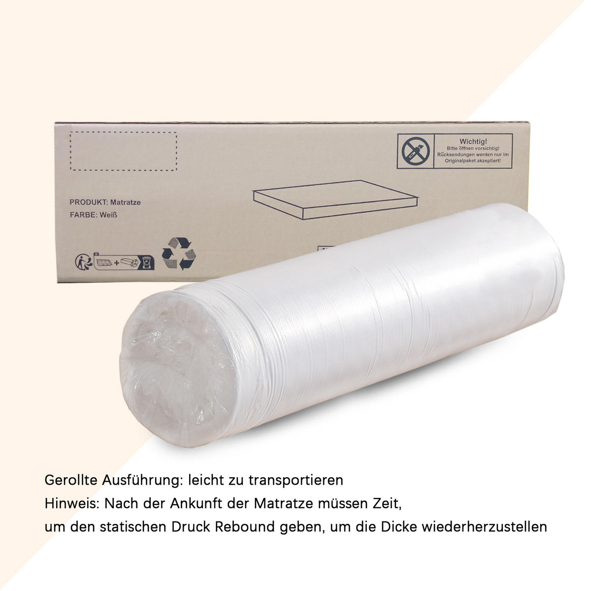 HAUSBETT 140x200 cm ausziehbar orange - Naturfarben, Holz (140/200cm) - LEBENLANG