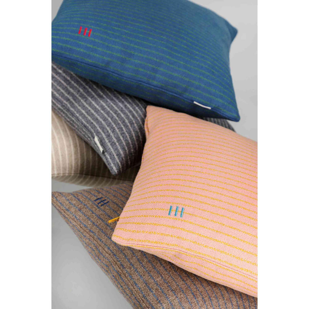 ZIERKISSENHÜLLE DEKOKISSENHÜLLE FUN STRIPE 2er Set - Rosa, Textil (38/38cm) - Esprit