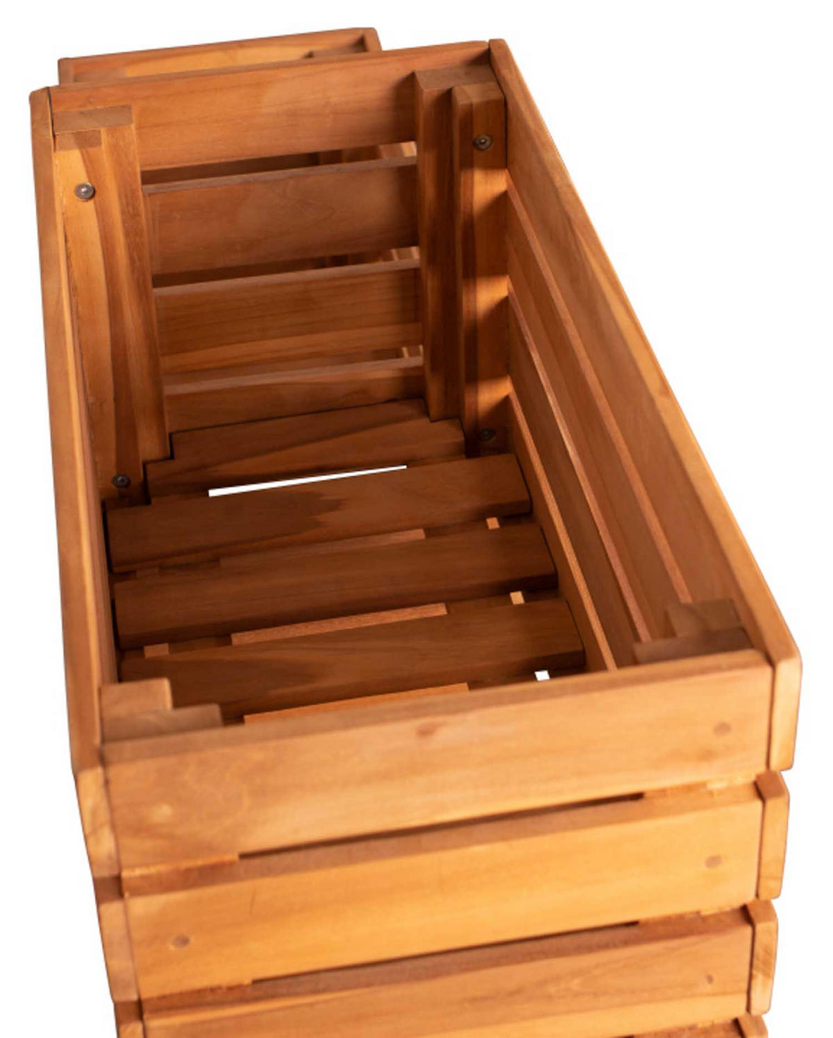 HOCHBEET Dundee - Naturfarben, Holz (180/120/30cm) - Mr. Deko