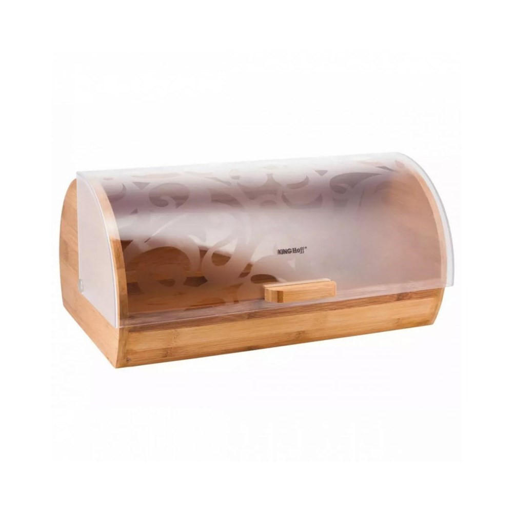 BROTKASTEN Braun 36/21/17 cm KH3615 - Braun, Kunststoff (21/17/36cm) - Kinghoff 