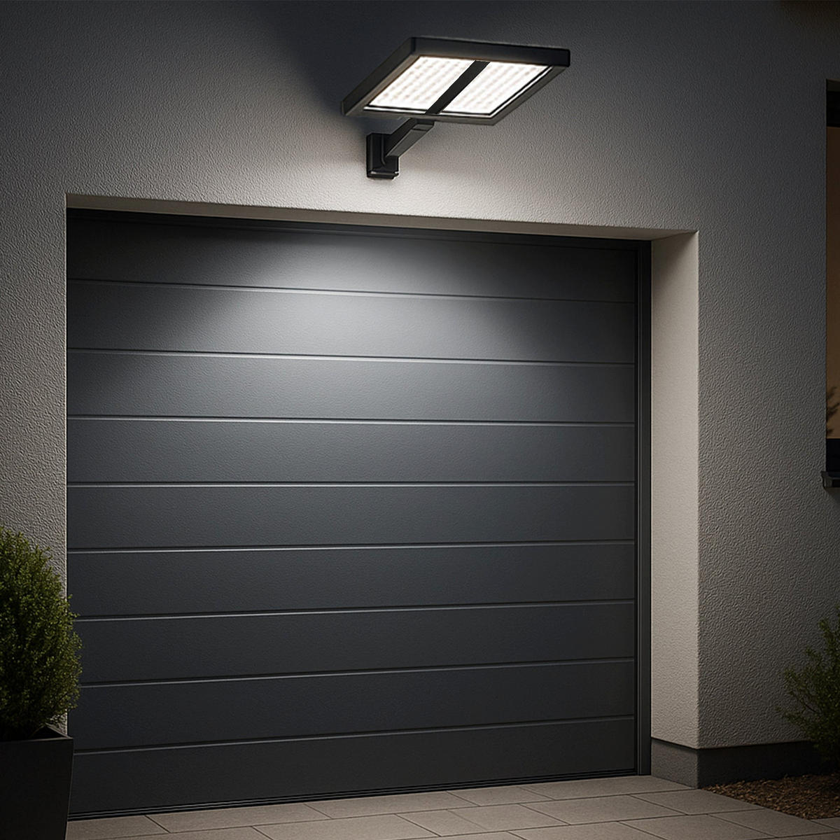 SOLARSPOT CLIPPER BLACK schwarz - Schwarz, Kunststoff (28/18/37cm) - Lumisky