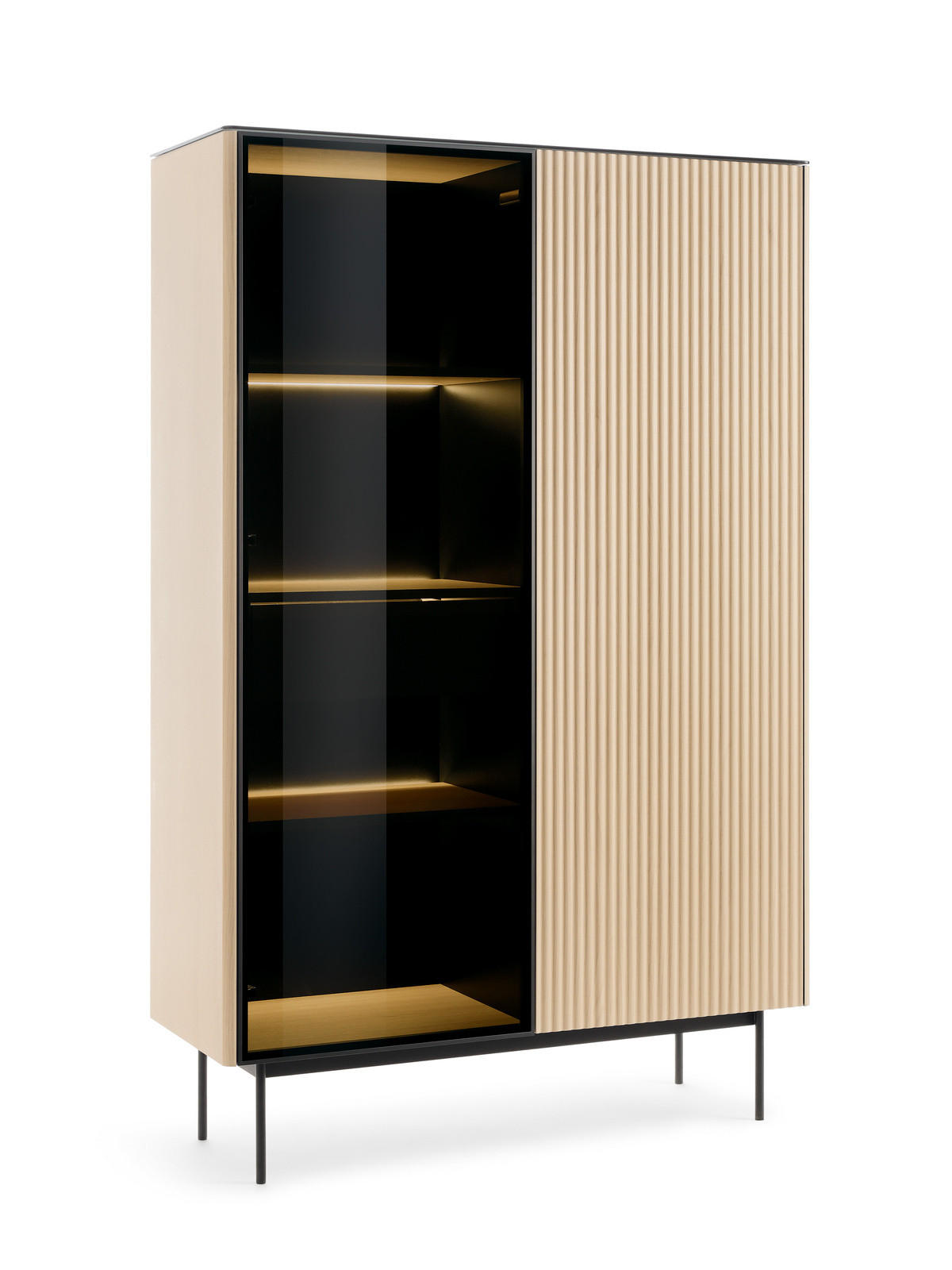 Ravio Tv-Element Eiche 107x167x39 cm