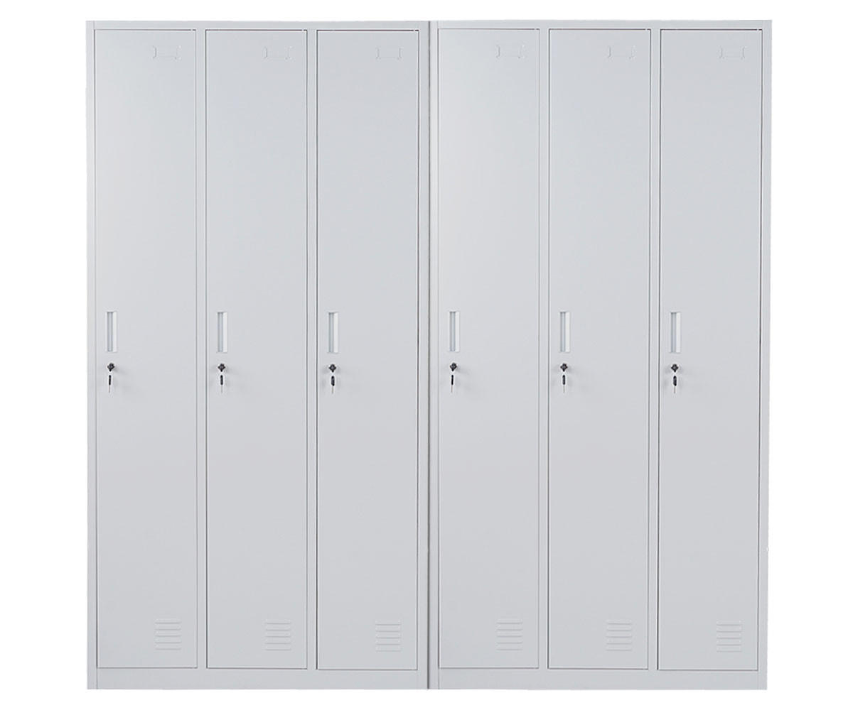 SCHLIESSFACH Grau - Grau, Metall (180/180/50cm) - MCW