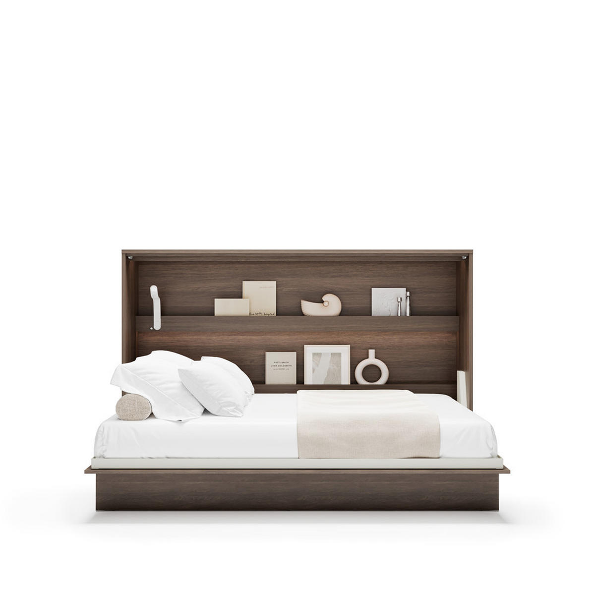 SCHRANKBETT BED CONCEPT BC-05 Matratze - Alteiche, Holzwerkstoff (120/200cm) - Meblini