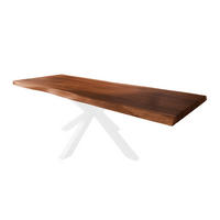 ESSTISCH TITAN - Braun/Weiß, Holz (110/280/79cm) - SAM