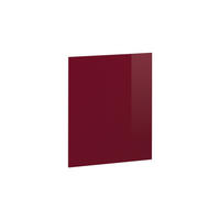 KÜCHENFRONT R-Line Rot Hochglanz 59.6 x 71.3 cm Möbelfront für den Backofenumbauschrank (halb) - Rot, Holzwerkstoff (59.6/71.3/1.6cm) - Vicco