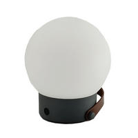 SOLAR-HANDLEUCHTE GLOBY dunkelgrau - Dunkelgrau, Kunststoff (14/14/23cm) - Lumisky