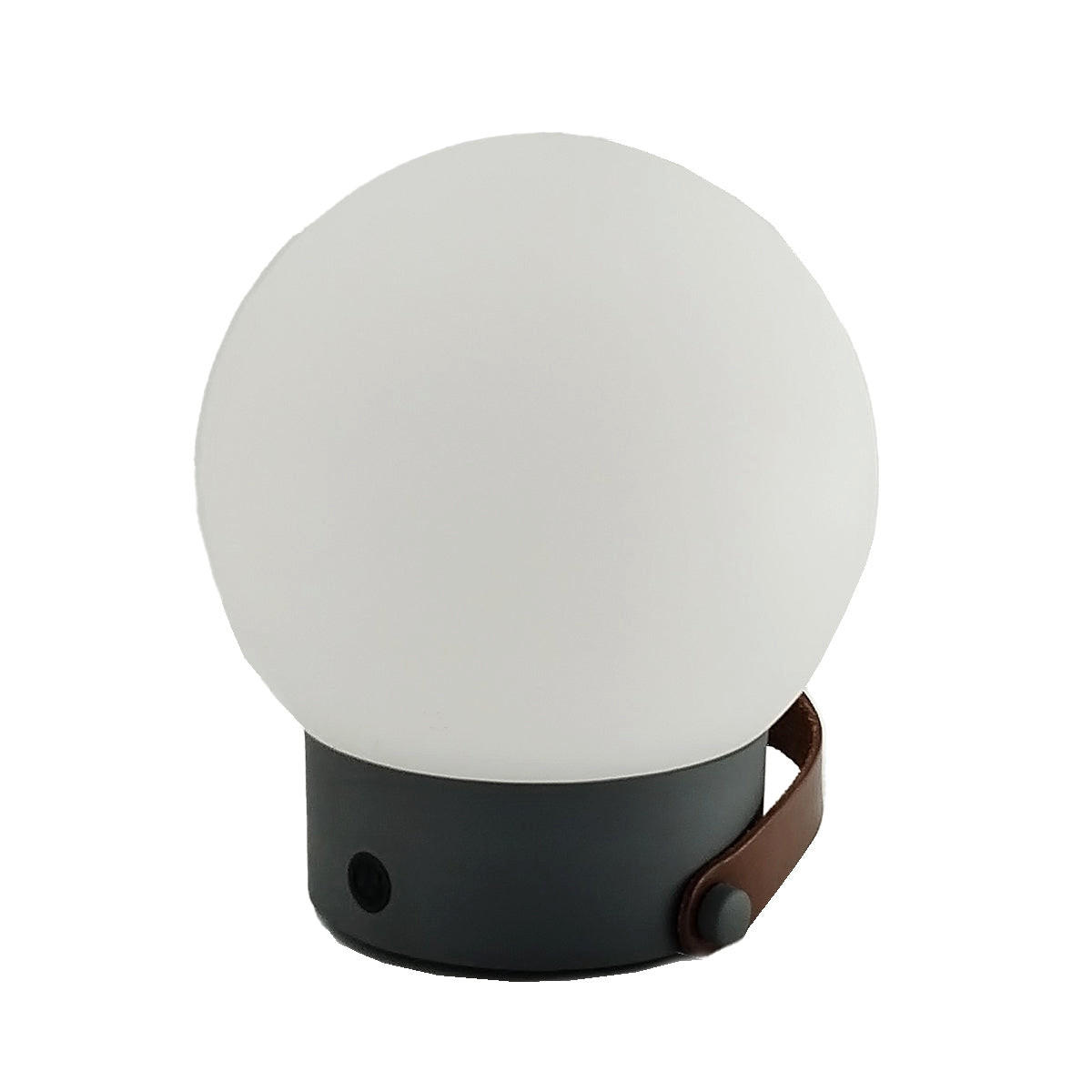SOLAR-HANDLEUCHTE GLOBY dunkelgrau - Dunkelgrau, Kunststoff (14/14/23cm) - Lumisky