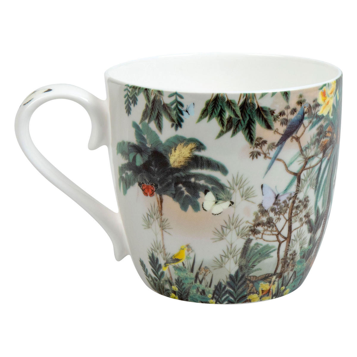 KAFFEEBECHER Jungle heritage - Binny Talib - Naturfarben, Keramik (0.43L) - Könitz