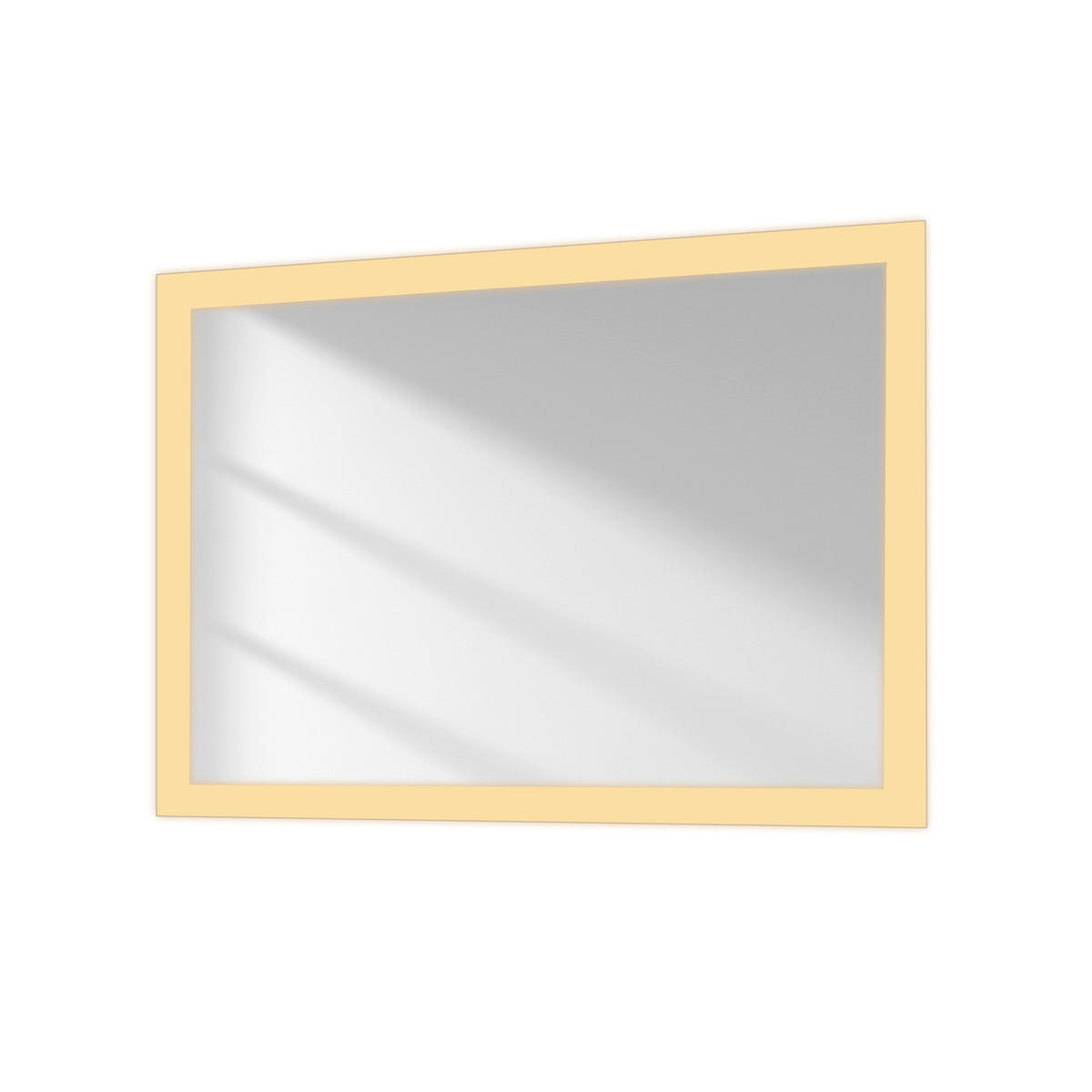 BADSPIEGEL mit Antibeschlag Beleuchtung 70/50/3,5 cm - Weiß, Glas (50/3.5/70cm) - EMKE