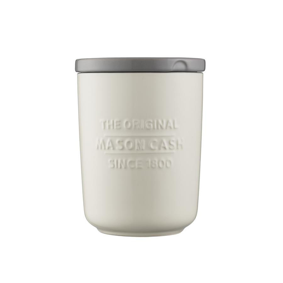 VORRATSBEHÄLTER aus Steingut, 0,9 l - Creme, Keramik (12/16/12cm) - Mason Cash