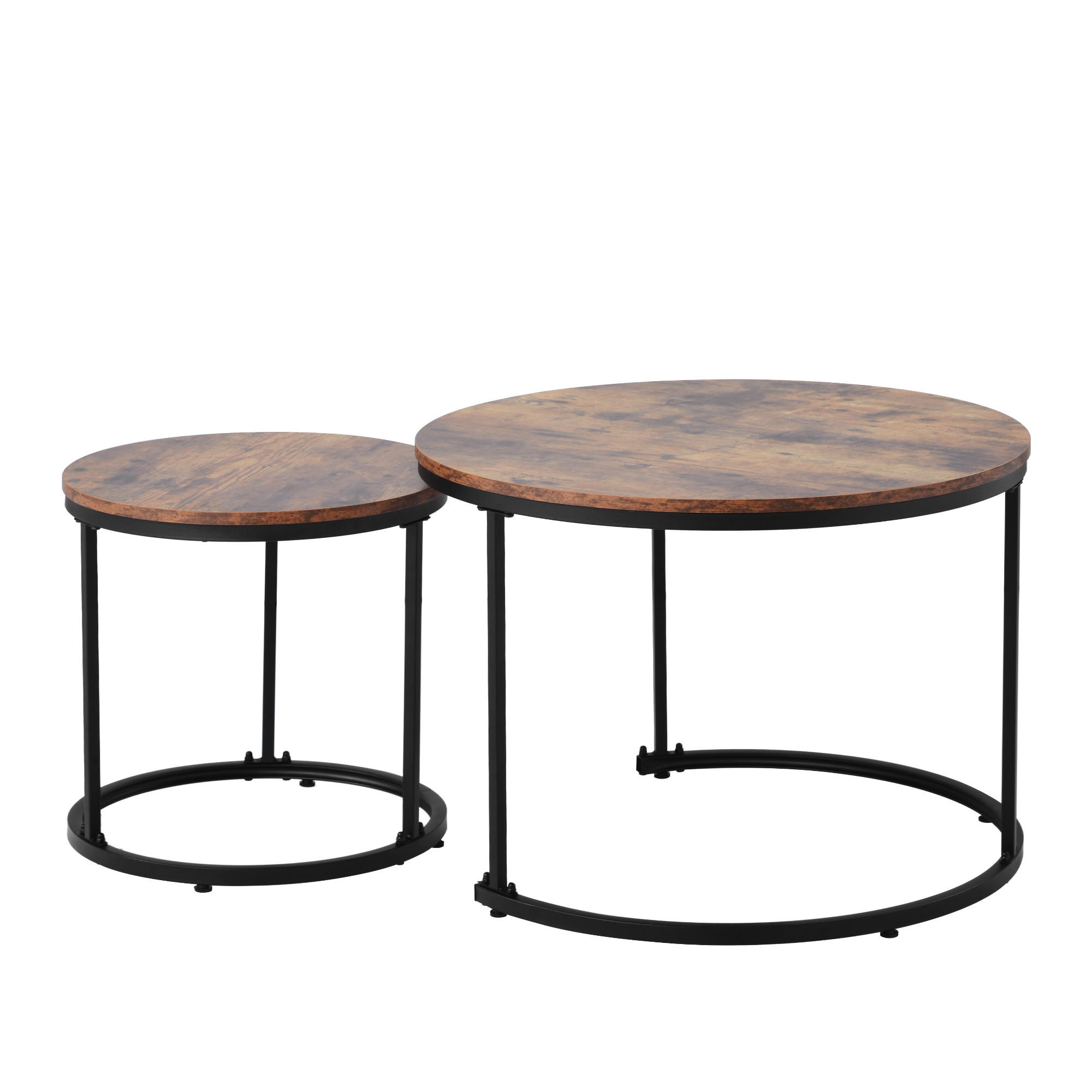ComfortXL Couchtisch Braun 71x50x71 cm
