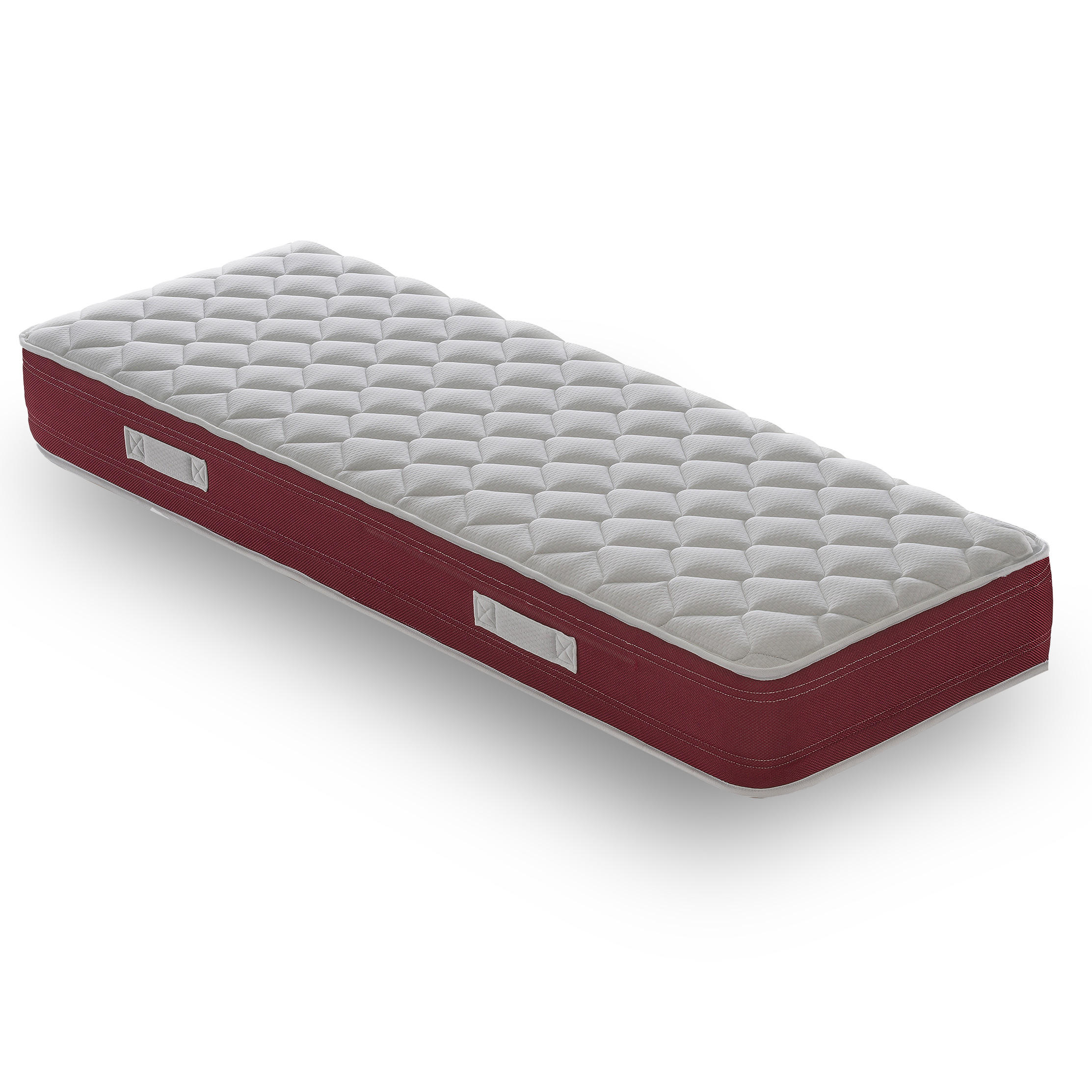 iLoveSleep Taschenfederkernmatratze Weiß 100x200 cm