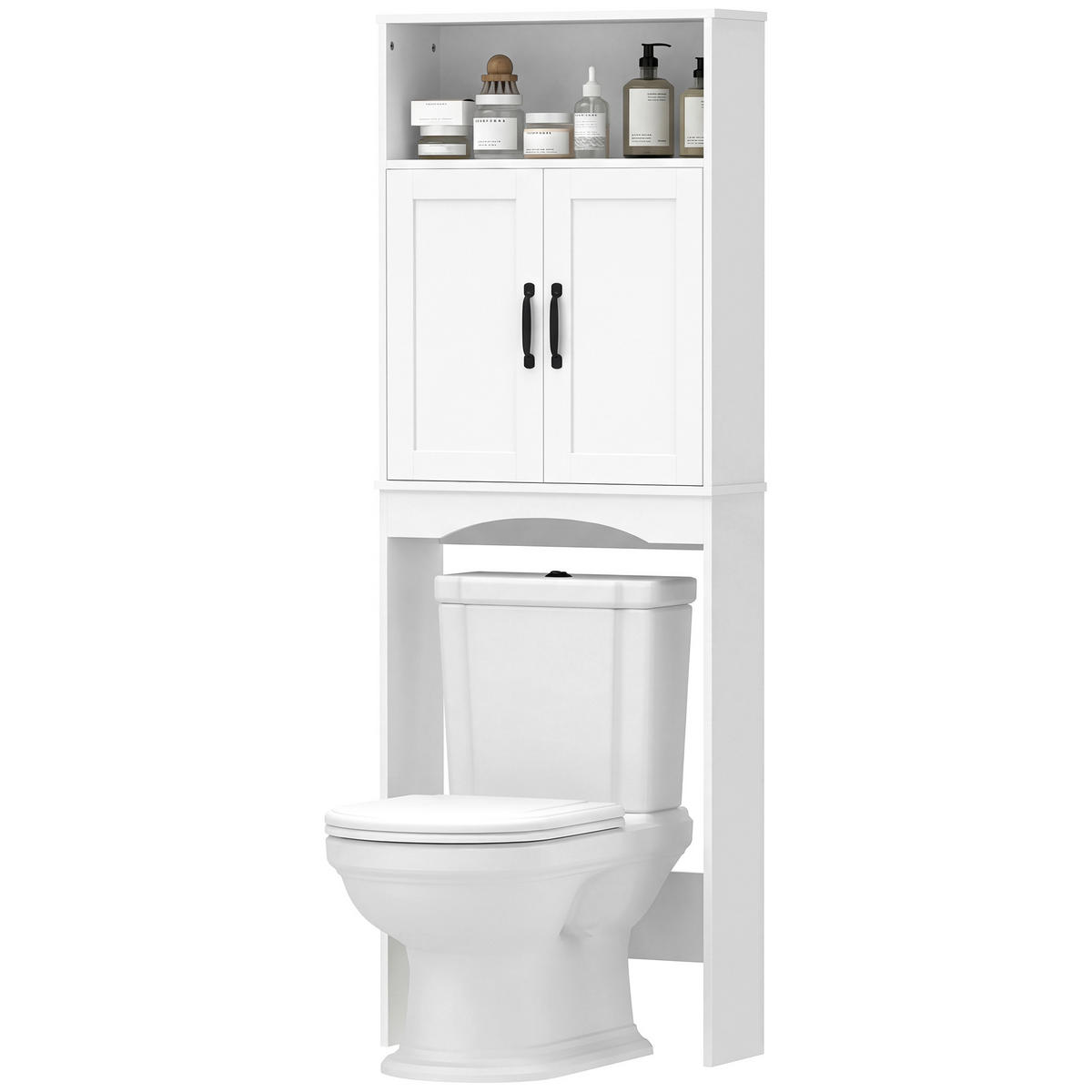 HÄNGESCHRANK Weiß 1 Stück - Weiß, Kunststoff (64/173.5/21cm) - GiPP