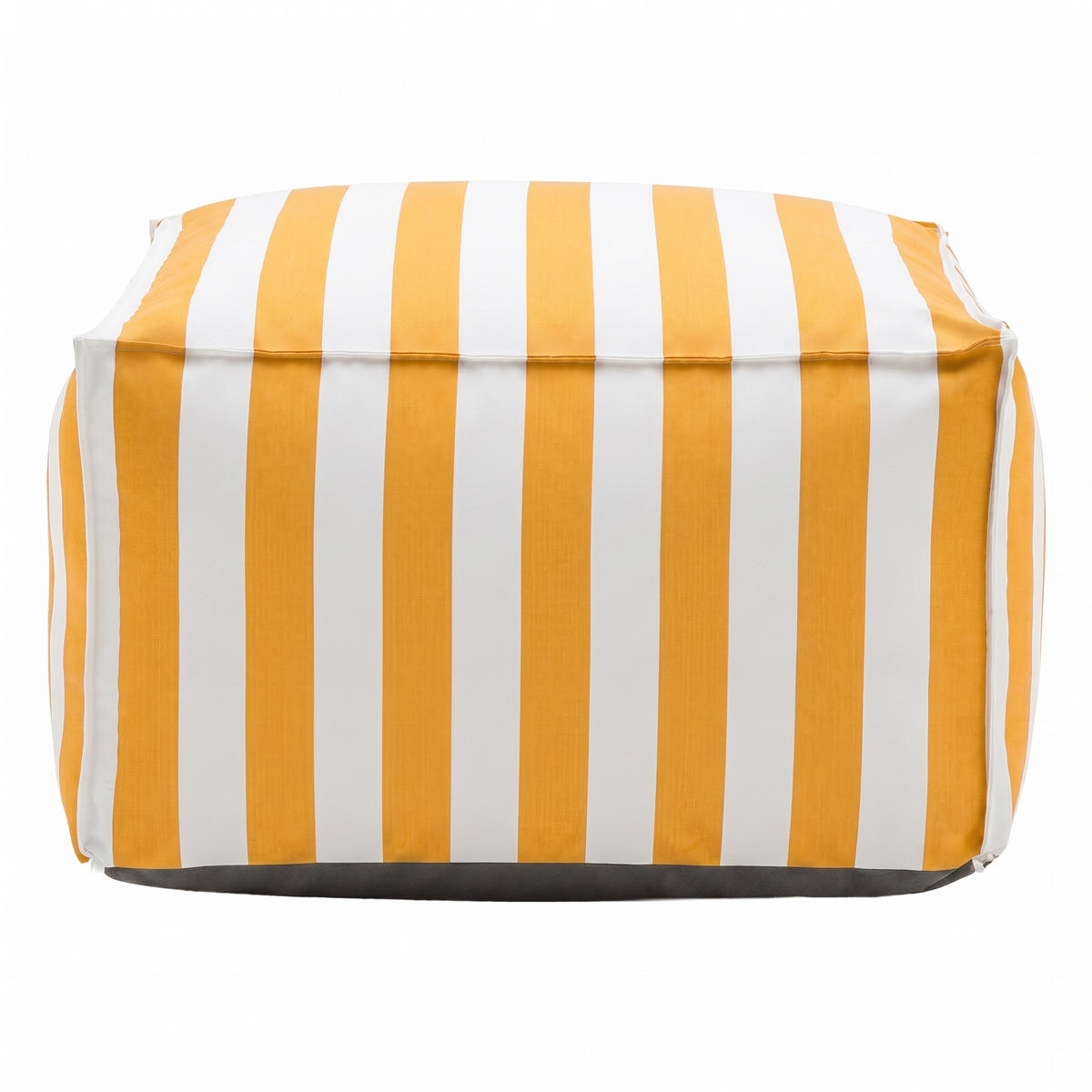 OUTDOOR Pouf Sitzsack SOFT für Garten & Terrasse, Gelb - Gelb, Textil (70/40/70cm) - Muffo