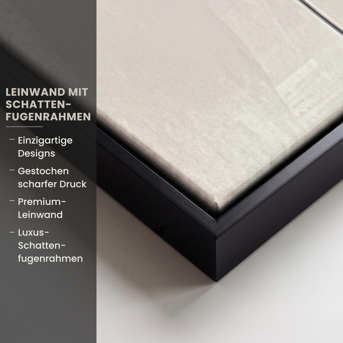 LEINWAND Bilder mit Rahmen - Abstrakt - Gold - Bronze - Grün - Formen - Modern - 100x150 - Multicolor, Textil (100/150cm) - MuchoWow