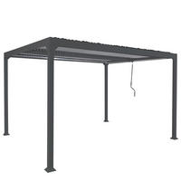 PERGOLA Anthrazit - Anthrazit, Metall (306/224/368cm) - MCW