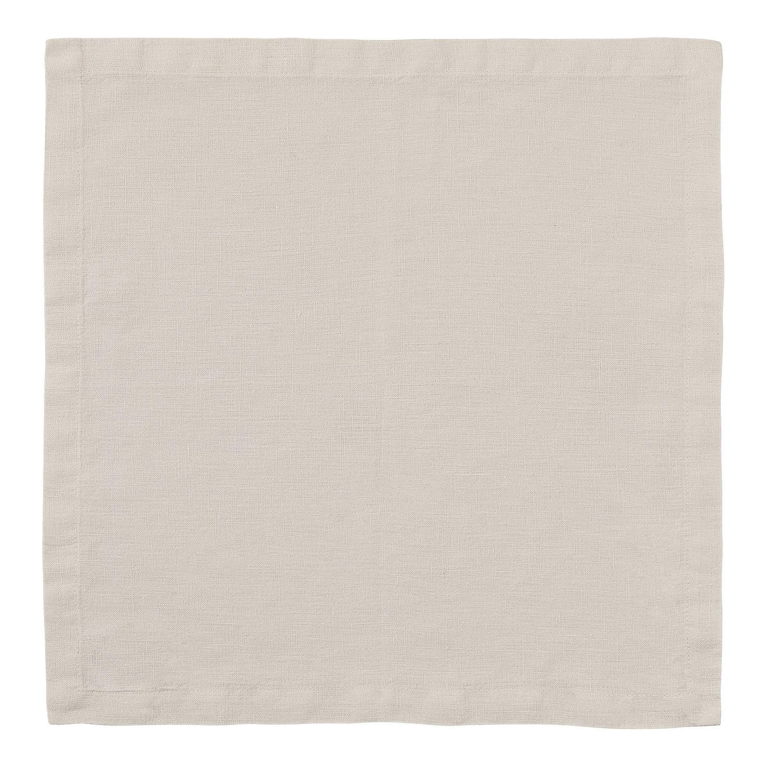 SERVIETTE Riga - Braun, Textil (42/42cm) - BUTLERS