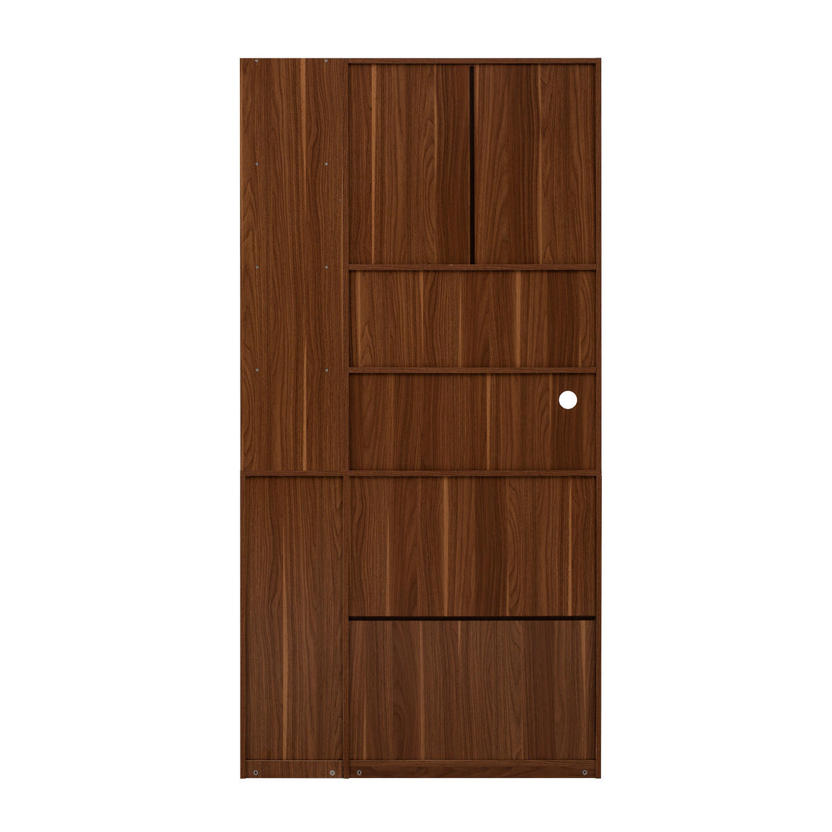 SIDEBOARD 120/40/76 cm mit 6 Schubladen, Ablagefläche und Landhausstil, Weiß/Natur - Weiß, Holzwerkstoff (120/76/40cm) - Redom