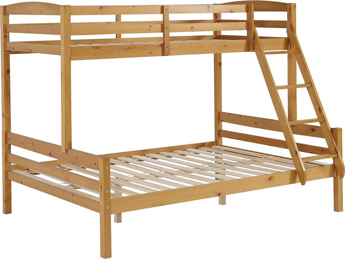 ETAGENBETT léa Braun - Braun, Metall - Habitat Garten